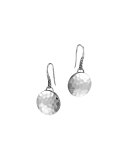 Palu Silver Round Drop Earrings 