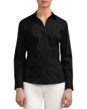 Katie Side-Zip Blouse