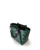 Alex Medium Geometric-Print Tote Bag, Green/Multi