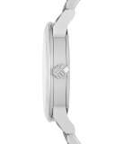 34mm Stainless Steel Watch with 5-Link Strap