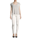 Emma Mid-Rise Skinny Jeans, Al Rush