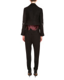 Drawstring-Waist Jogger Pants, Black