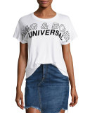 Rag & Bone Universal Vintage Crewneck Tee, White