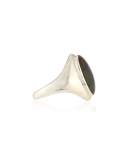Labradorite Signet Statement Ring