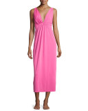 Aphrodite Long Gown, Tropical Pink
