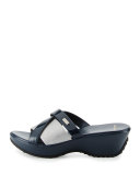 Margate II Crisscross Wedge Sandal, Blazer Blue