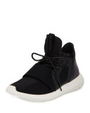 Tubular Defiant High-Top Sneaker, Core Black/White