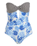 Levana Multi-Print One-Piece Swimsuit
