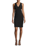 Aldridge Sleeveless Cutout Sheath Dress