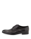 Rubber-Bottom Dress Oxford, Black