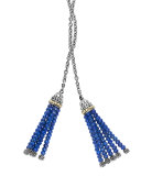 Caviar Tassels Icon Lariat Necklace