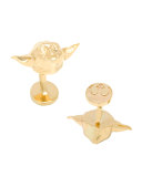 Yoda 14k Gold Star Wars Cuff Links