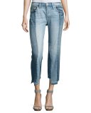 Nouveau Le Mix Two-Tone Boyfriend Jeans, Remix