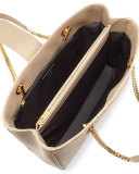 Monogram Matelasse Large Shopper Bag, Beige