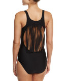 Fringe Benefits One-Piece Swimsuit