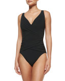 Serena Solid One-Piece Swimsuit