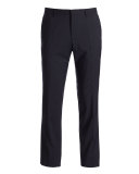 Genesis Flat-Front Slim Trousers, Navy
