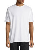 Oversized Short-Sleeve T-Shirt, Optic White