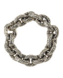 Sterling Silver Chunky Link Bracelet