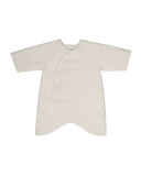 Long-Sleeve Quilted Polka-Dot Coverall, Size 1-6 Months