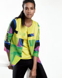 New Abstract Crinkle Jacket