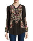 Fabio Embroidered Blouse