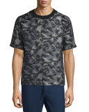 Camouflage-Print Short-Sleeve T-Shirt