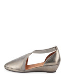 Natalia d'Orsay Demi-Wedge Pump, Graphite