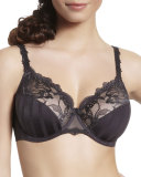 Amour Two-Part Full Cup Bra, Anthracite