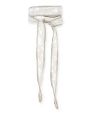 Chain-Trim Net Necklace