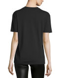 Classic Logo Jersey Tee, Black
