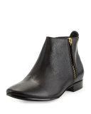 Belmont Leather Bootie, Black