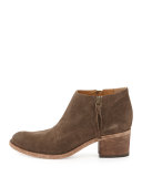 Capricia Suede 50mm Bootie, Tortora