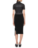 Sleeveless Knit Midi Dress