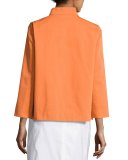 Octavia Ottoman Vanna Swing Jacket, Dark Orange