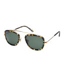 Huey Polarized Aviator Sunglasses, Zulu