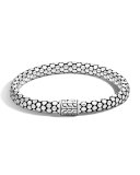 Dot Silver Small Chain Bracelet
