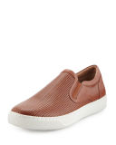 Ace Perforated Leather Skate Sneaker