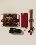 47mm Runwell Chronograph Men's Watch, Black/Tan