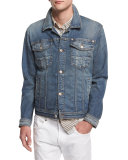 Trucker Light Wash Jean Jacket, Light Wash