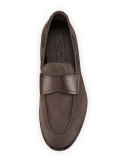 Il Mocassino Leather Loafer, Brown