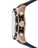 47mm ProDiver Chronograph Watch with Rubber Strap, Rust/Copper