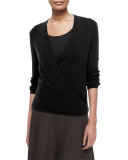 4-Way Linen-Blend Knit Cardigan