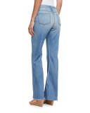 Beach Mid-Rise Bell-Bottom Jeans, Ryder