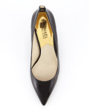  Flex Patent Kitten-Heel Pump