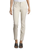 Sueded Organic-Stretch Sateen Jeans 