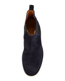 Sawyer Suede Chelsea Boot, Navy