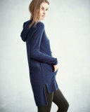 Cashmere Kangaroo-Pocket Hoodie