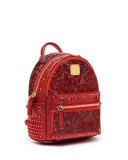 Stark Kristal X-Mini Embellished Backpack, Ruby Red