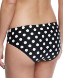 polka dot hipster swim bottom